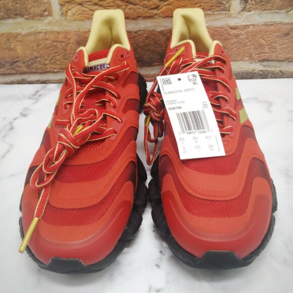 Adidas Climacool Vento Scarlet Red/Black β Size 9 β Brand New G58766 - Picture 1 of 8